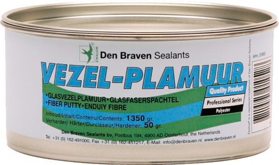 Afbeeldingen van ZWALUW VEZEL-PLAMUUR 300GR
