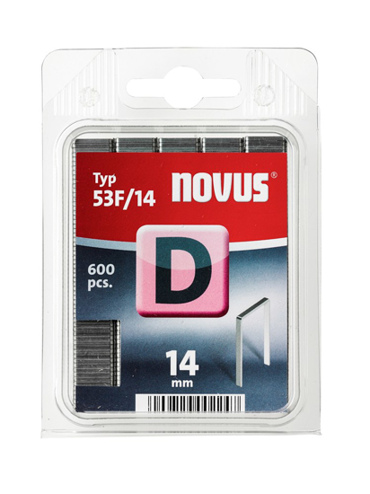Afbeeldingen van NOV 600PC FLAT WIRE STAPLE 14MM