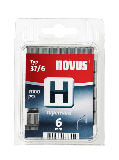 Afbeeldingen van NOVUS DUNDRAAD NIETEN H 37/6MM, 2000 ST.