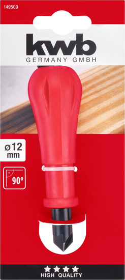 Afbeeldingen van KWB HANDMATIGE VERZINKBOOR, GEREEDSCHAPSSTAAL, 12MM
