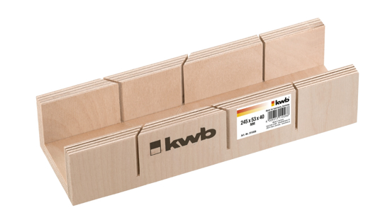 Afbeeldingen van KWB VERSTEKBAK BERKENHOUT 250MM
