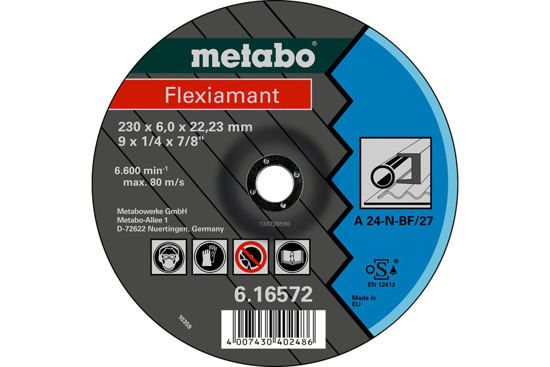 Afbeeldingen van METABO AFBRAAMSCHIJF 230X6,0 STAAL
