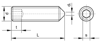 Afbeeldingen van D914 RVS A2 STELS BZK KEG M5X6