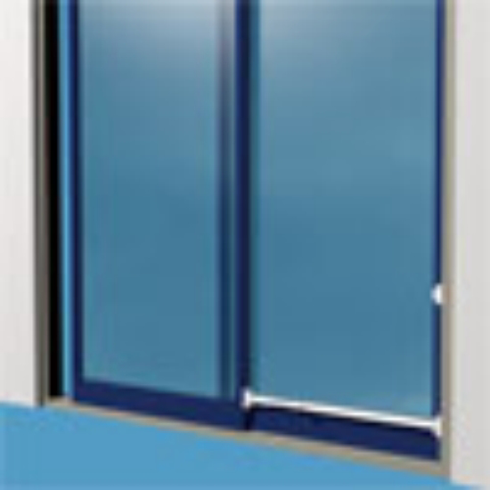 Afbeeldingen van SECUBAR SCHUIFPUIBEVEILIGING PLUS - 370.01 WIT 710-1220MM
