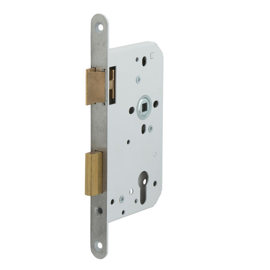 Afbeeldingen van NEMEF DEURSLOT 649/17-60 DOORNMAAT 60MM - PC72 - DR 2+4 - VOORPLAAT RVS ##