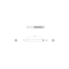 Afbeeldingen van INTERSTEEL WISSELSTIFT TBV DEURKRUK KEILBOUT BEVESTIGING 8X60MM (0099.975530)
