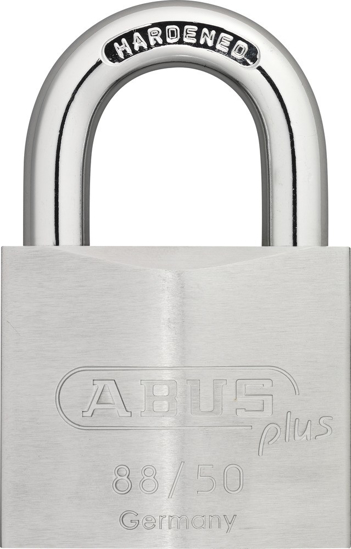 Afbeeldingen van ABUS HANGSLOT MESSING VERCHROOMD 88/50 B/DFNLI