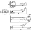 Afbeeldingen van NEMEF COMBI-UITZETTER 2040/17 - TBV BUITENDRAAIENDE KLEPRAMEN - DR 3+4 - RVS NMB##