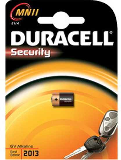 Afbeeldingen van DURACELL ALKALINE 1 X MN11 6V