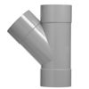 Afbeeldingen van PVC T-STUK LIJMVERBINDING 3XMOF 45GRADEN 160X160MM