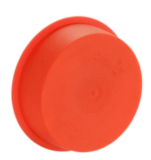 Afbeeldingen van PVC SPECIEDEKSEL ROOD HWA 100MM