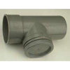 Afbeeldingen van PVC ONTSTOPPINGSSTUK SCHROEFDEKSEL LIJMVERBINDING 2XLM 110MM