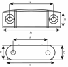 Afbeeldingen van DX MAGNEETSNAPPER MC 8-SERIE MET METALEN TEGENPLAAT 6KG WIT