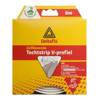 Afbeeldingen van DELTAFIX TOCHTSTRIP ZELFKLEVEND V-PROFIEL 9MM X 7MM EPDM WIT 6M 