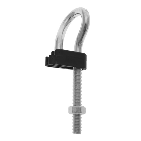 Afbeeldingen van DELTAFIX SCHOMMELHAAK METRISCH MET BEVEILIGING VERZINKT M12 X 160MM