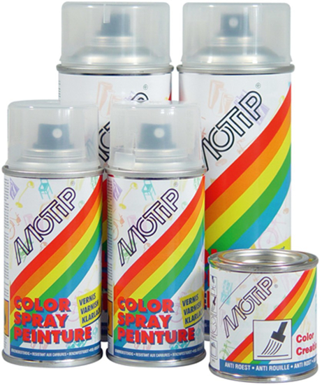 Afbeeldingen van 400 ML SPUITBUS MOT MAT VERNIS 1654