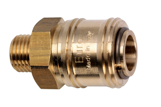 Afbeeldingen van METABO SNELKOPPELING EURO 1/4" UITW.
