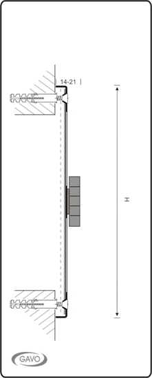 Afbeeldingen van SCHUIFROOSTER MET GAAS ALUMINIUM WIT 245X195MM