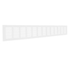 Afbeeldingen van VENTILATIESTRIP ALUMINIUM WIT 500X80MM