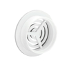 Afbeeldingen van ROOSTER VENTILATIEROZET KUNSTSTOF WIT Ø35MM (10ST)