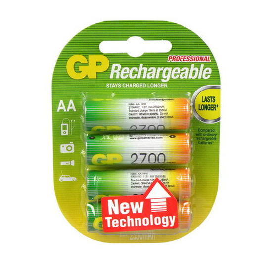 Afbeeldingen van GP RECYKO+ 4 X AA 2600MAH 1.2V