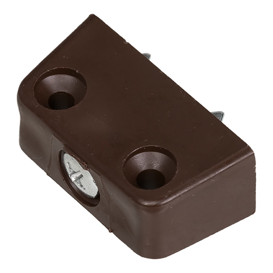 Afbeeldingen van HOMEFIX PANEELVERBINDER BRUIN - 4 ST. IN BLISTER