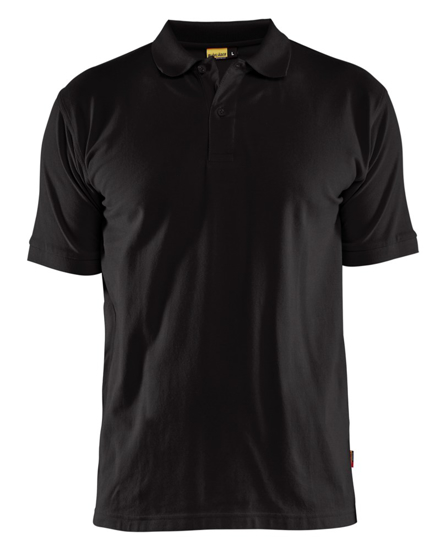 Afbeeldingen van POLOSHIRT PIQUE ZWART L 343510359900L