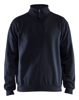 Afbeeldingen van SWEATSHIRT MET HALVE RITS DONKER MARINEBLAUW L 358711698600L