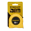 Afbeeldingen van STANLEY ROLBANDMAAT 8M - 25MM (KAART)