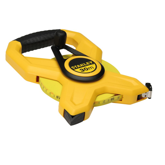 Afbeeldingen van STANLEY LANDMETER FIBERGLAS 30M - 12,7MM OPEN KAST