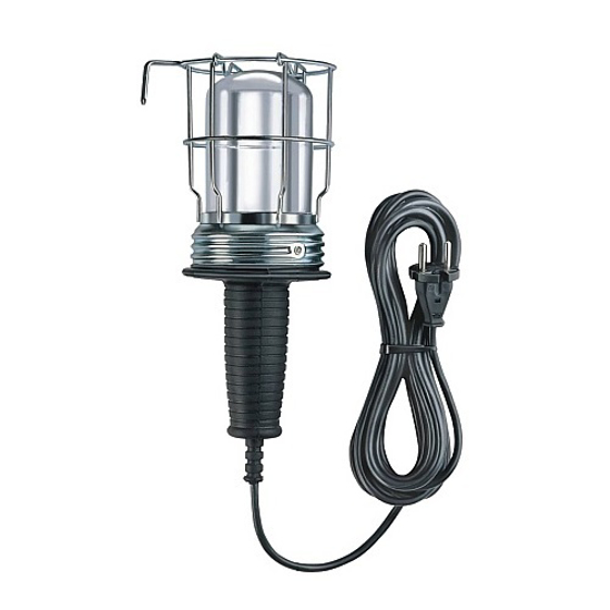 Afbeeldingen van KORFLOOPLAMP STAAL E27+5M RUBBERSNR