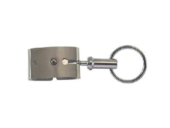 Afbeeldingen van HOMEIJ CLIP MET RING RVS/VERCHROOMD (5969-10CM)