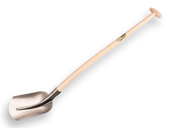 Afbeeldingen van SCHEPBATS ATLAS 3/4 0 GEHARD, MET ATLAS SCHOPSTEEL 100 CM GEBOGEN