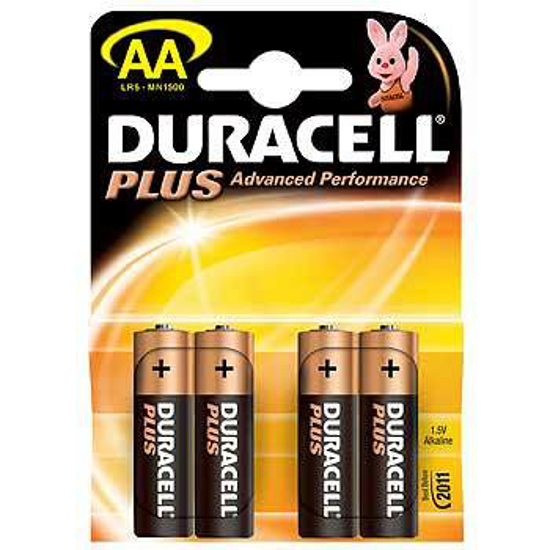 Afbeeldingen van DURACELL PLUS POWER 4 X AA 1.5V