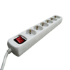 Afbeeldingen van TCD 6V + RA 1,5 METER 3X1.0MM² WIT + SCHAKELAAR