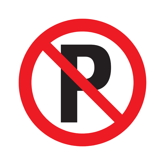 Afbeeldingen van BORD VERBODEN TE PARKEREN PICTO 300 MM ROND