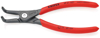 Afbeeldingen van KNIPEX PRECISIE-BORGVEERTANG GEBOGEN BUITENRINGEN OP ASSEN 19-60MM