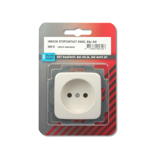 Afbeeldingen van STOPCONTACT ENKEL B&J REFLEX AW