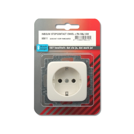 Afbeeldingen van STOPCONTACT ENKEL+RA B&J REFLEX AW
