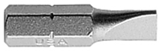 Afbeeldingen van 1/4" INSERTBIT SLEUF 0.5X4.0MM L=25MM