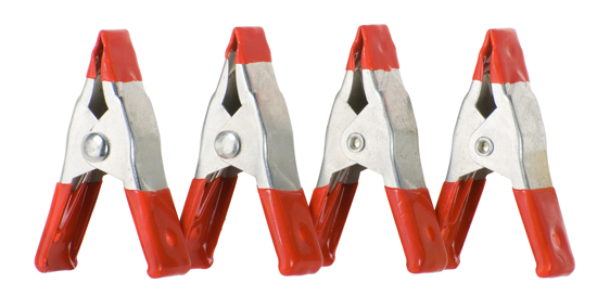 Afbeeldingen van KWB LIJMTANGEN PLAATSTAAL SPANBREEDTE 20MM, 4ST.