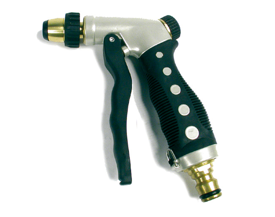 Afbeeldingen van SPUITPISTOOL - VERSTELBAAR - UNIVERSEEL - MESSING