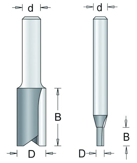 Afbeeldingen van HM GROEFFREES 6MM