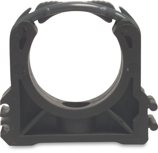 Afbeeldingen van PP BUISKLEM TYPE 3 ZWART 40MM