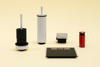 Afbeeldingen van RENEW TOILETROLHOUDER MET KLEP MATT STEEL