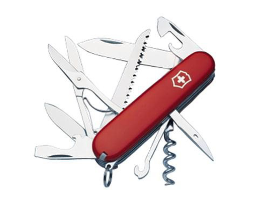 Afbeeldingen van ZAKMES, VICTORINOX, SWISSARMY, HUNTSMAN, 15FUNCT., BLISTER