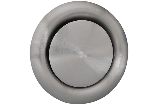 Afbeeldingen van RVS AFZUIGVENTIEL Ø125MM