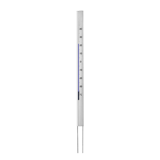Afbeeldingen van TFA TUINTHERMOMETER ANALOOG CENTRAL PARK'' - ALUMINIUM'' (STUK(S))