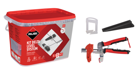 Afbeeldingen van KIT DELTA LEVEL SYSTEEM 1,5MM