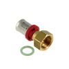 Afbeeldingen van BONFIX ALU-PERS 2-DEL. KOPP. MET LOSSE MOER 3/4" BI. X 16 MM
